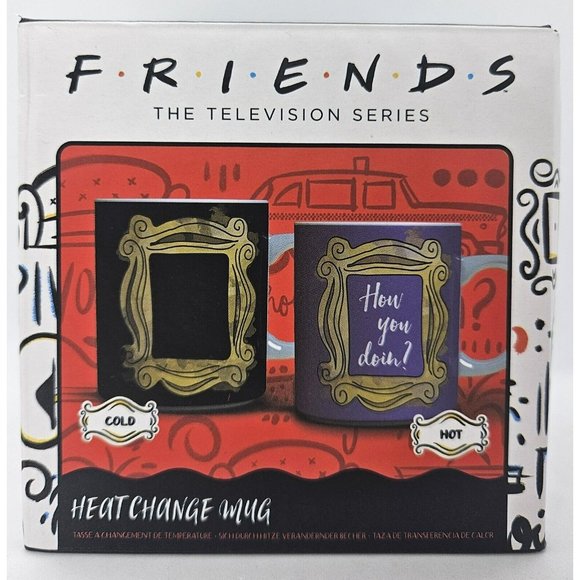 Heat Change Friends Frame "How You Doin" Mug NEW - Picture 8 of 14